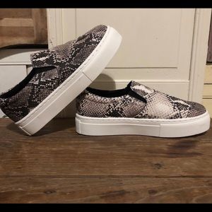 Snake bite me sneakers